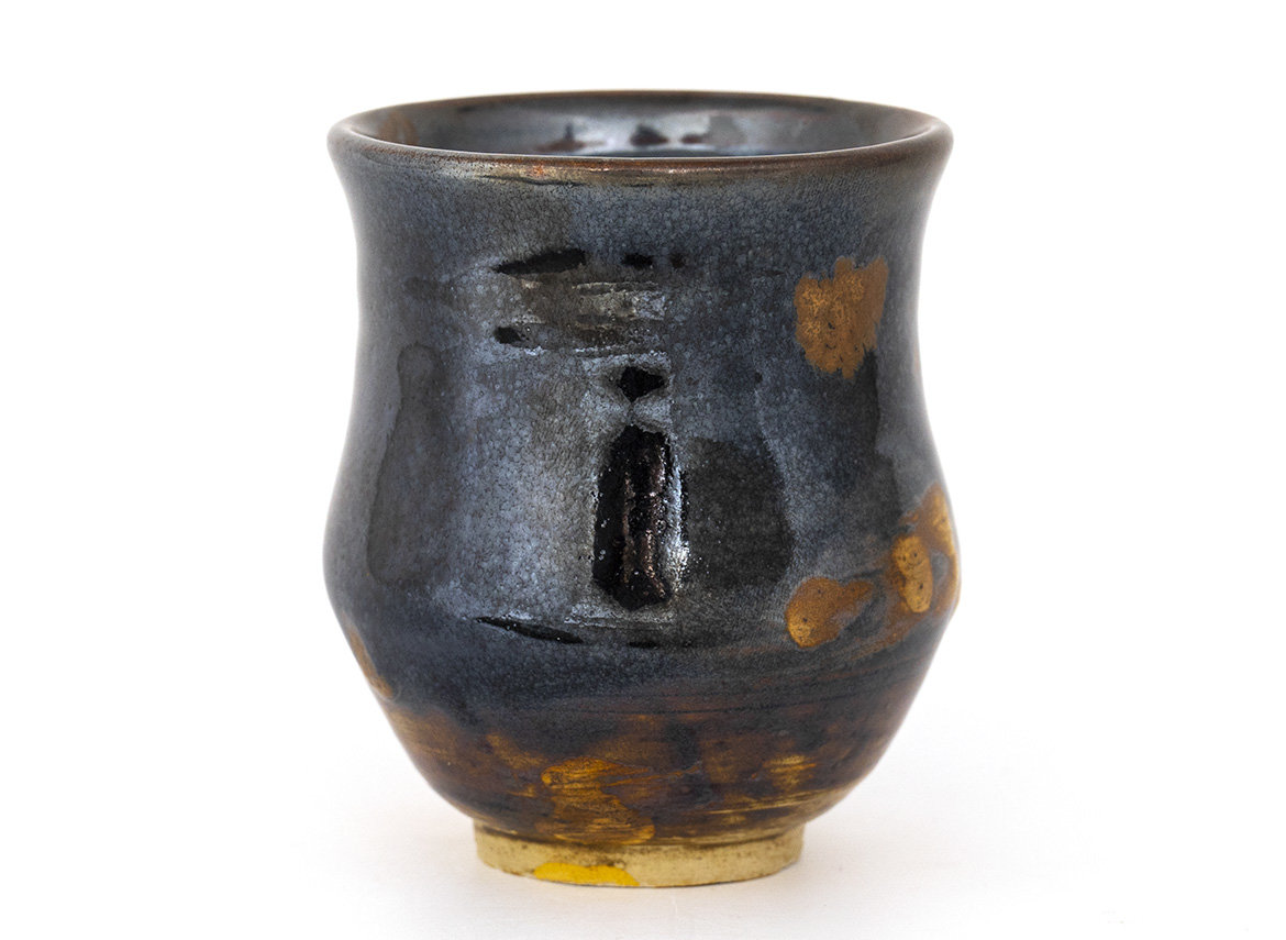 Vessel for mate (kalabas) # 33126, ceramic