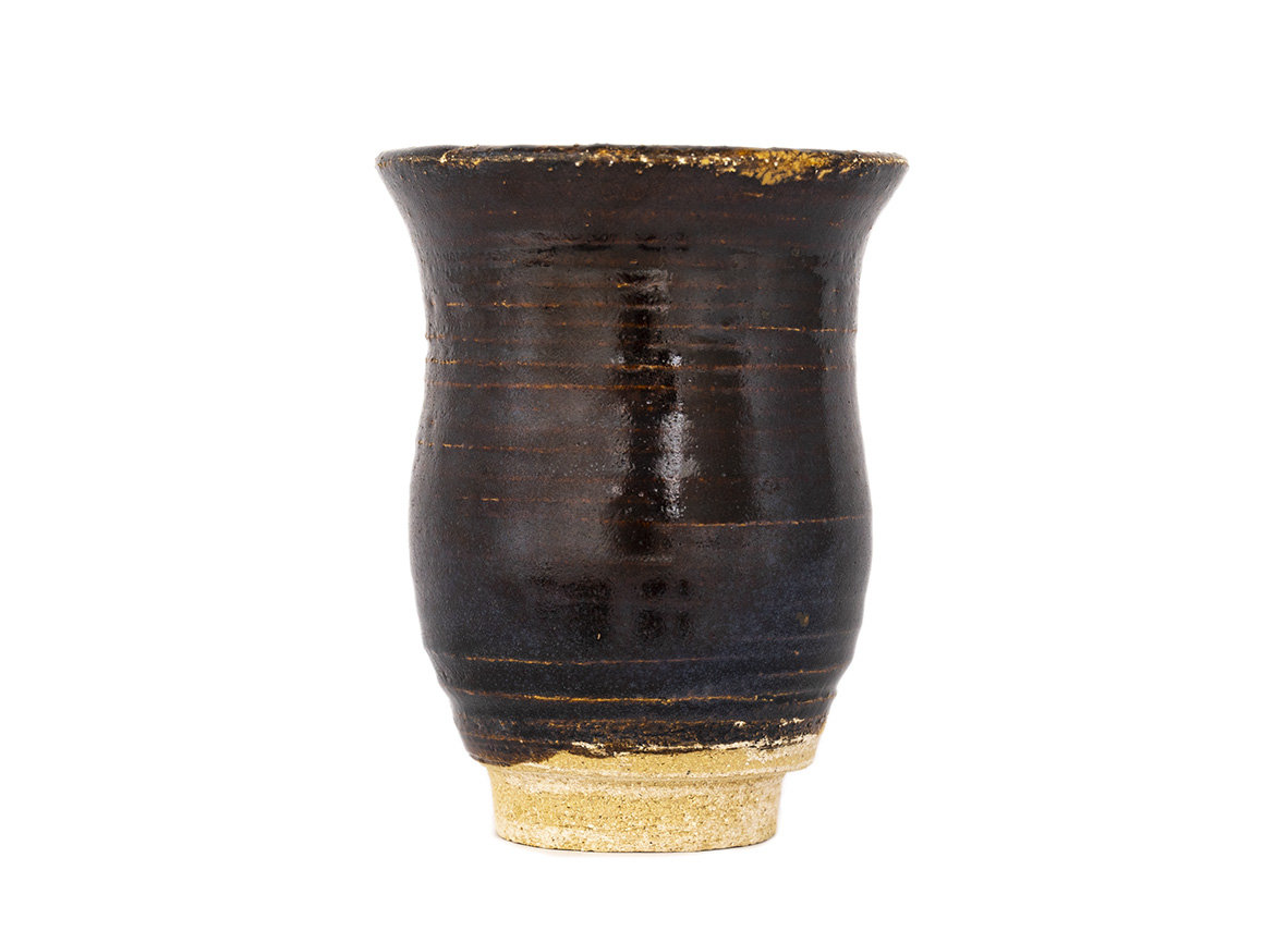 Vessel for mate (kalabas) # 33127, ceramic