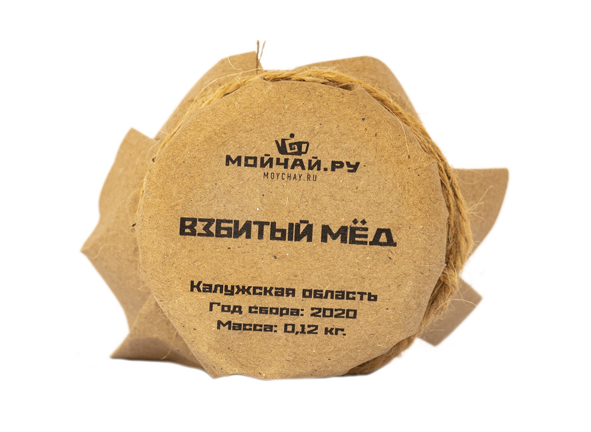 Whipped honey meadow (Kaluga region) "Moychay" 0.12 kg 