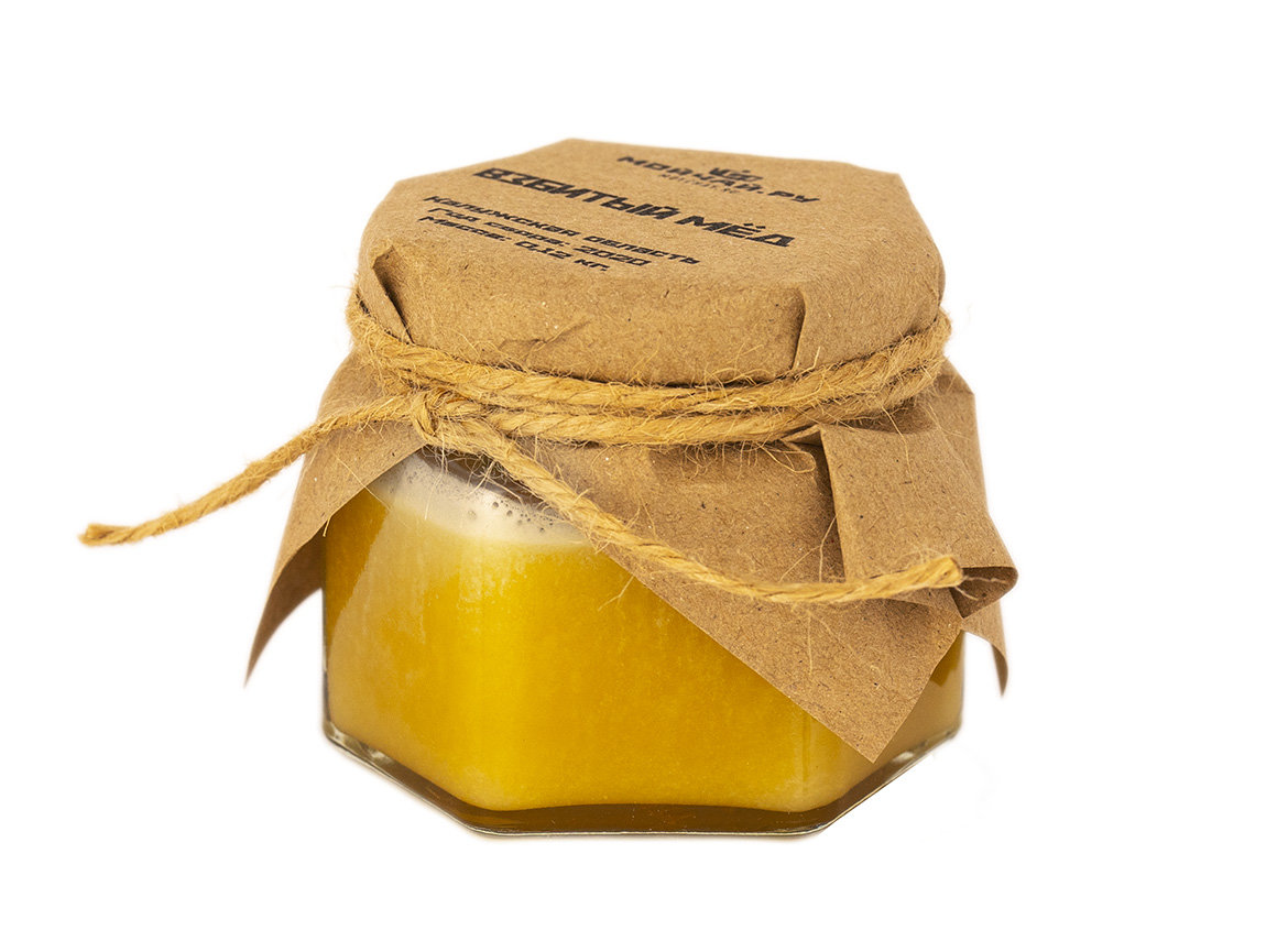 Взбитый мёд разнотравие (Калужская обл.) «Мойчай» 0,12 кг