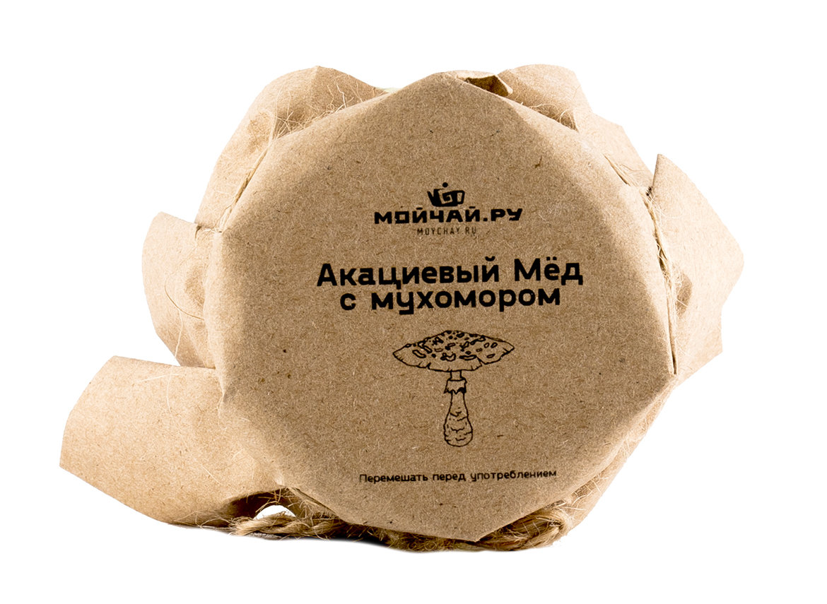 Acacia honey «Moychay.com» with Amanita 0,13 kg 