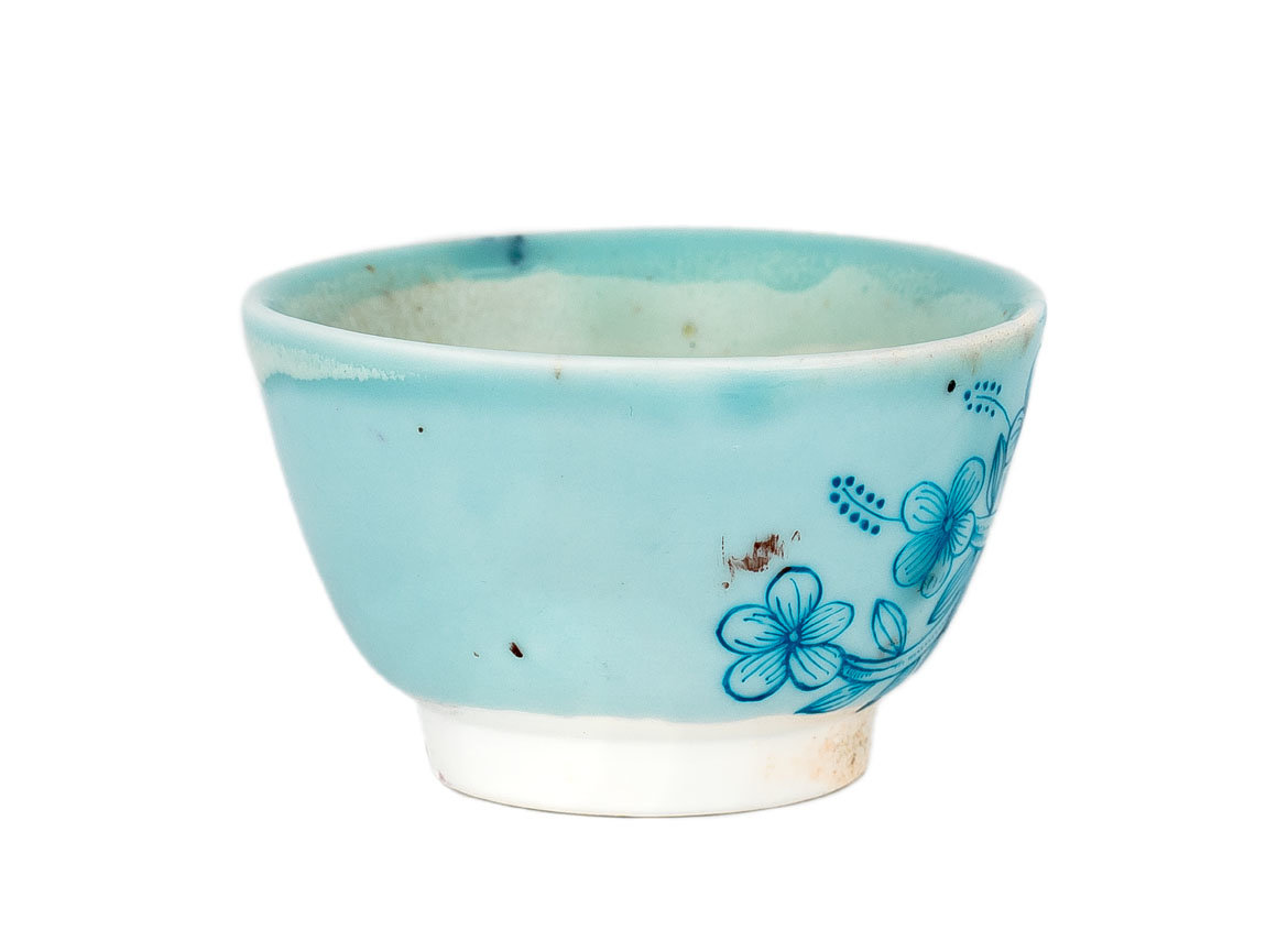 Cup # 33643, wood firing/ceramic/hand painting, 102 ml.