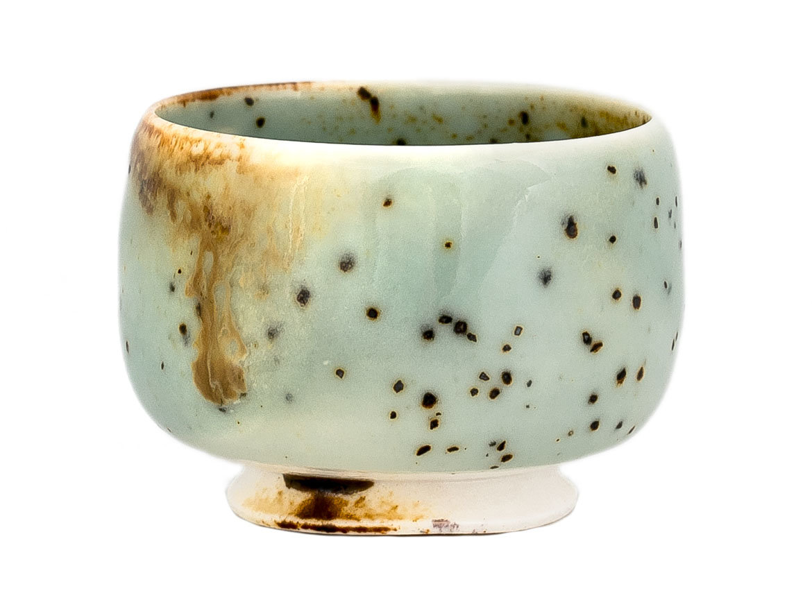 Cup # 33674, wood firing/ceramic/hand painting, 68 ml.