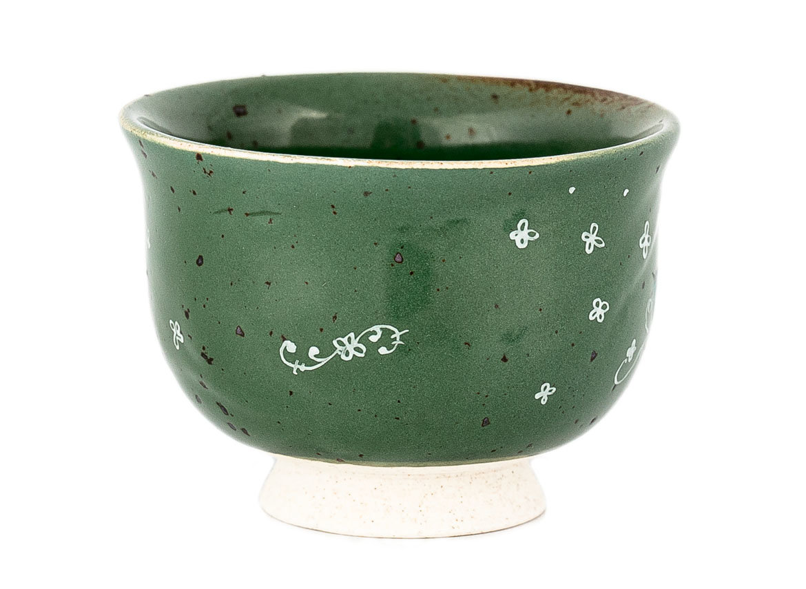 Cup # 33692, wood firing/ceramic/hand painting, 72 ml.