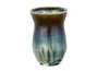 Сосуд для питья мате (калебас) # 33698, дровяной обжиг/керамика/ручная роспись