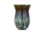 Сосуд для питья мате (калебас) # 33698, дровяной обжиг/керамика/ручная роспись