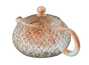 Teapot # 33700, wood firing/ceramic/hand painting, 160 ml.