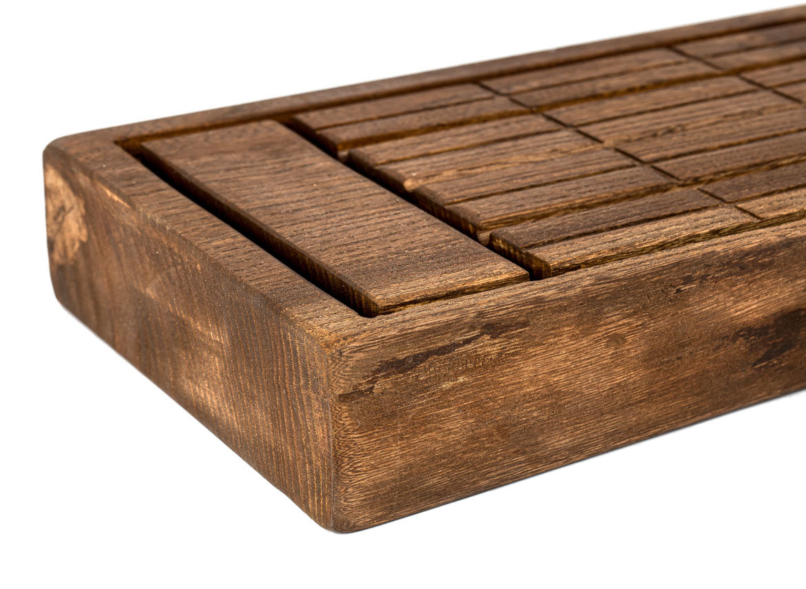 Author's handmade tea tray # 33731, wood