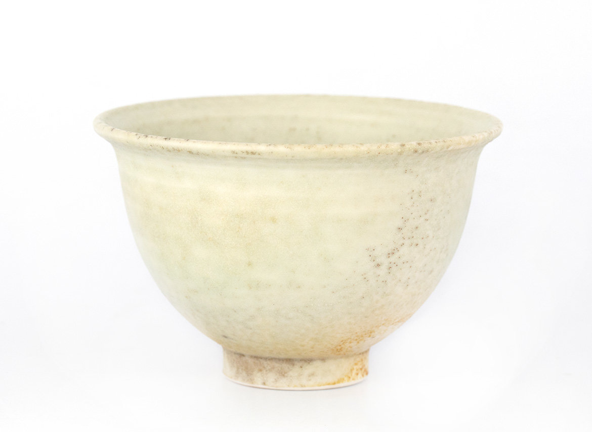 Cup # 33785, wood firing, hand painting, ceramic, Dehua, 90 ml.