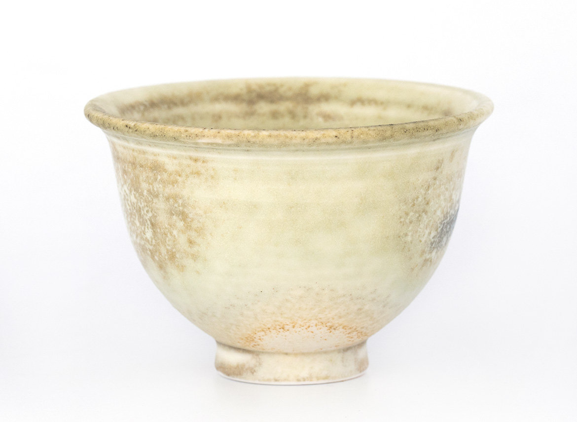 Cup # 33787, wood firing, hand painting, ceramic, Dehua, 80 ml.