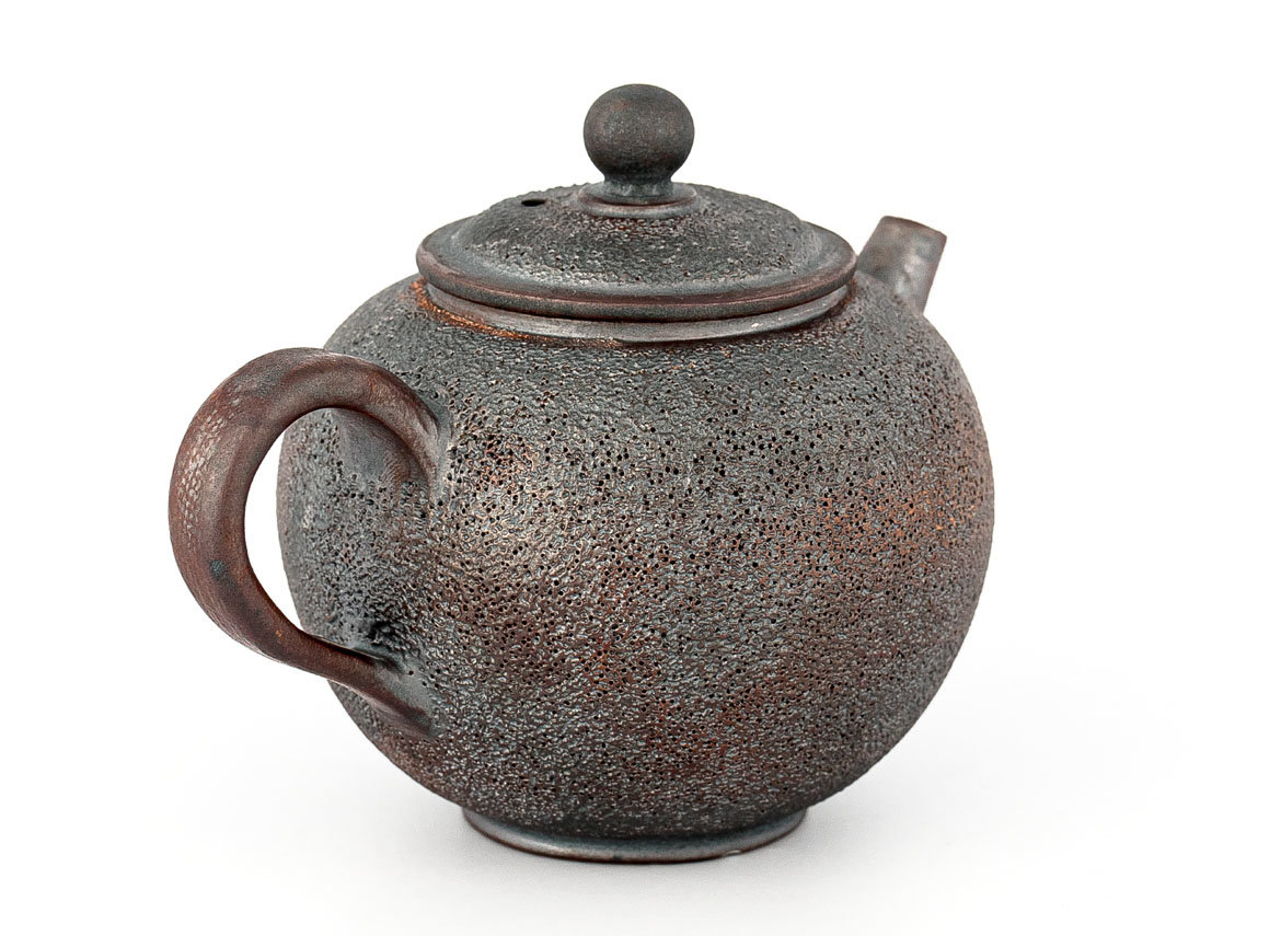 Чайник # 33811, дровяной обжиг, керамика, Дэхуа, 150 мл.