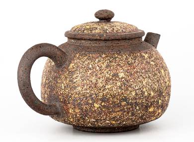 Чайник # 33829  дровяной обжиг керамика Дэхуа 250 мл