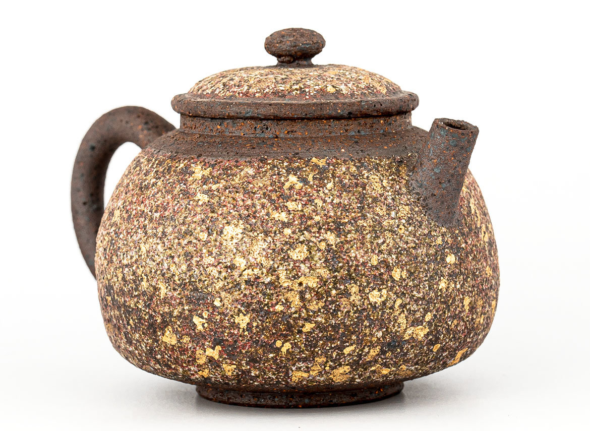 Teapot # 33829, wood firing, ceramic, Dehua, 250 ml.