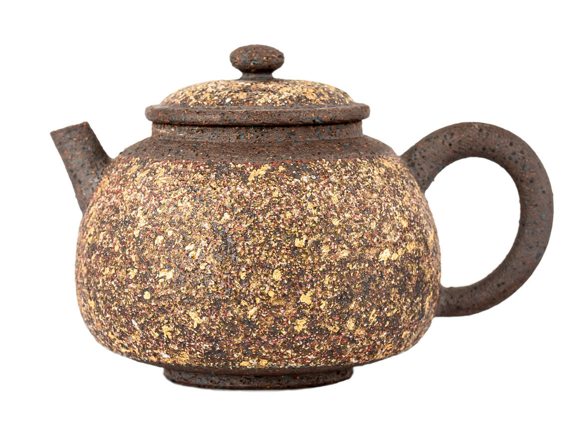 Teapot # 33829, wood firing, ceramic, Dehua, 250 ml.
