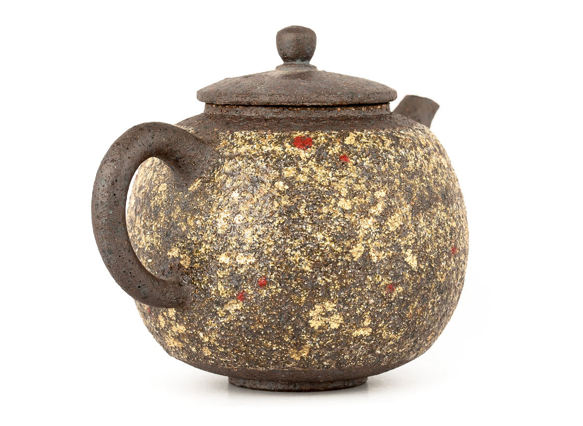Teapot # 33830, wood firing, ceramic, Dehua, 350 ml.