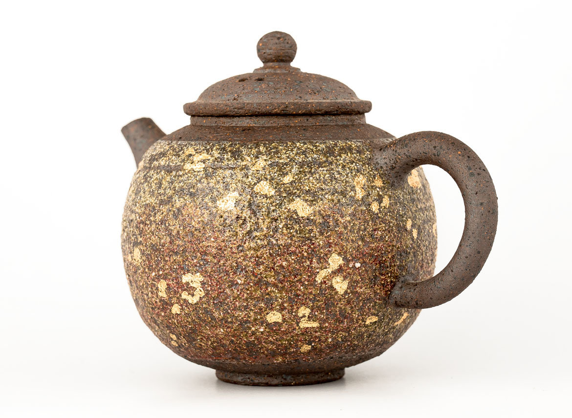 Teapot # 33831, wood firing, ceramic, Dehua, 365 ml.