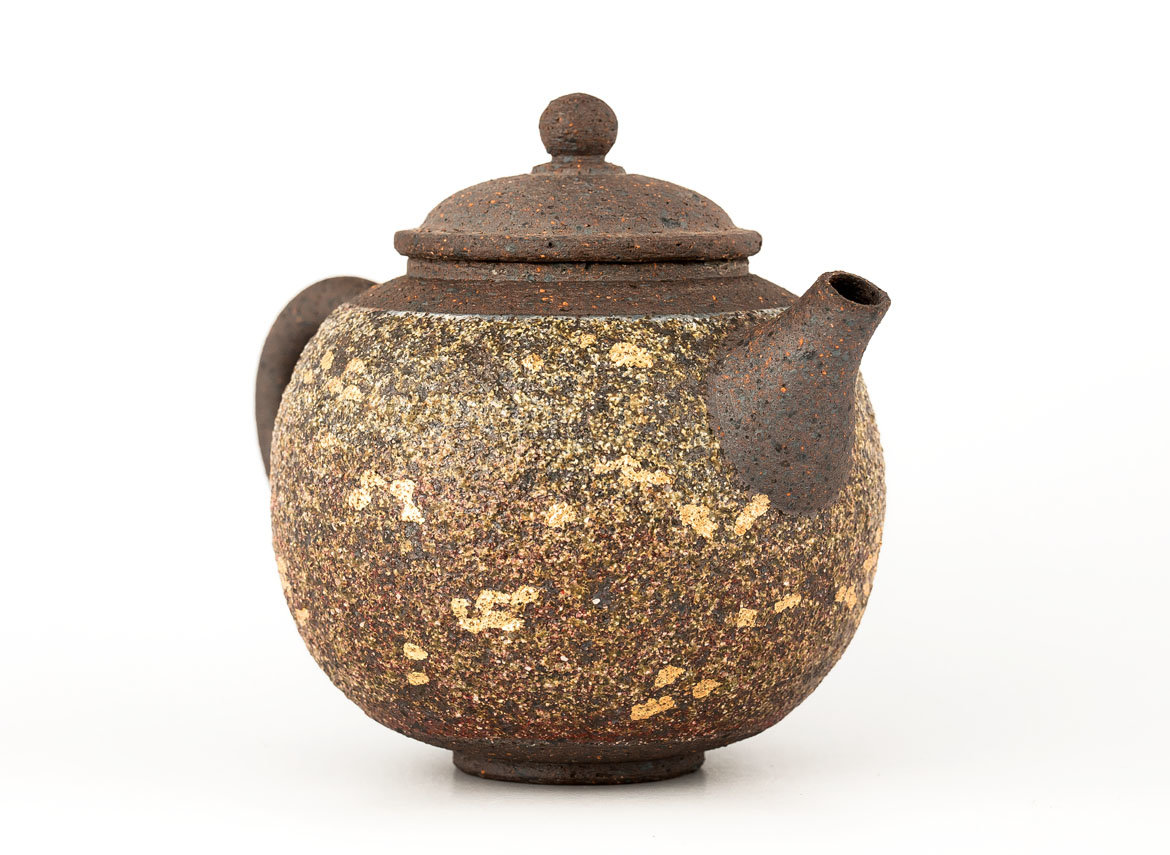 Чайник # 33831, дровяной обжиг, керамика, Дэхуа, 365 мл.