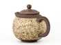Teapot # 33835, wood firing, ceramic, Dehua, 240 ml.
