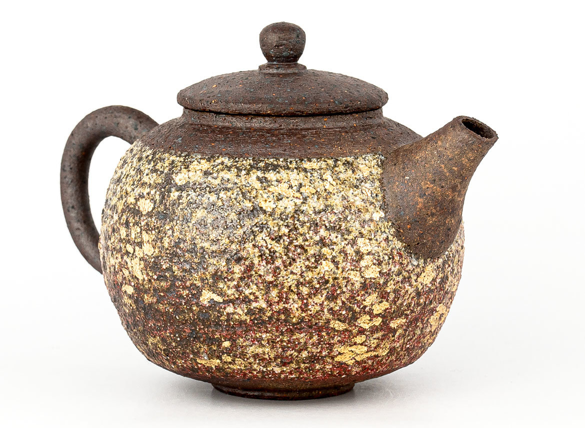 Чайник # 33836, дровяной обжиг, керамика, Дэхуа, 290 мл.
