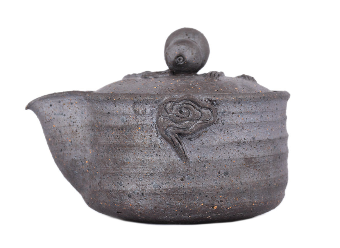Gaiwan (Shiboridashi) # 33846, wood firing, ceramic, Dehua, 135 ml.