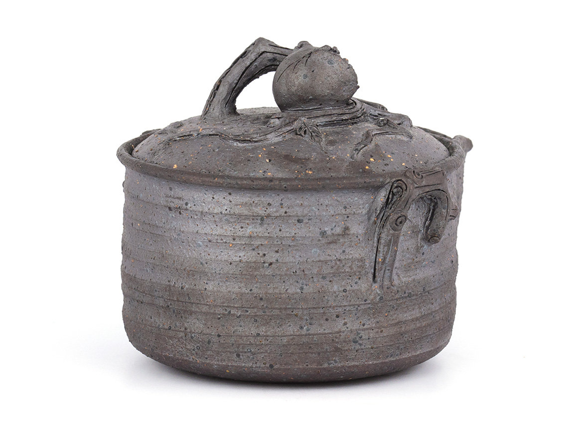 Gaiwan (Shiboridashi) # 33847, wood firing, ceramic, Dehua, 150 ml.