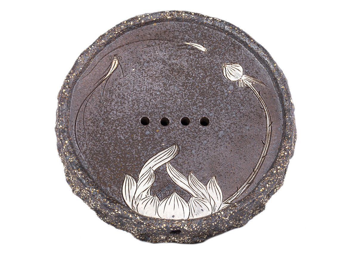 Чайный пруд # 33853, керамика, Дэхуа