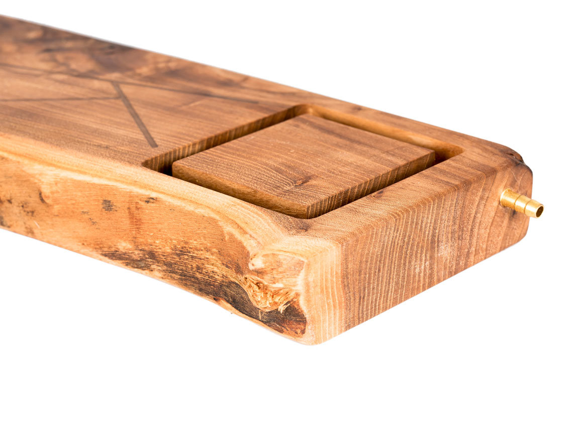 Author's handmade tea tray # 33882, wood