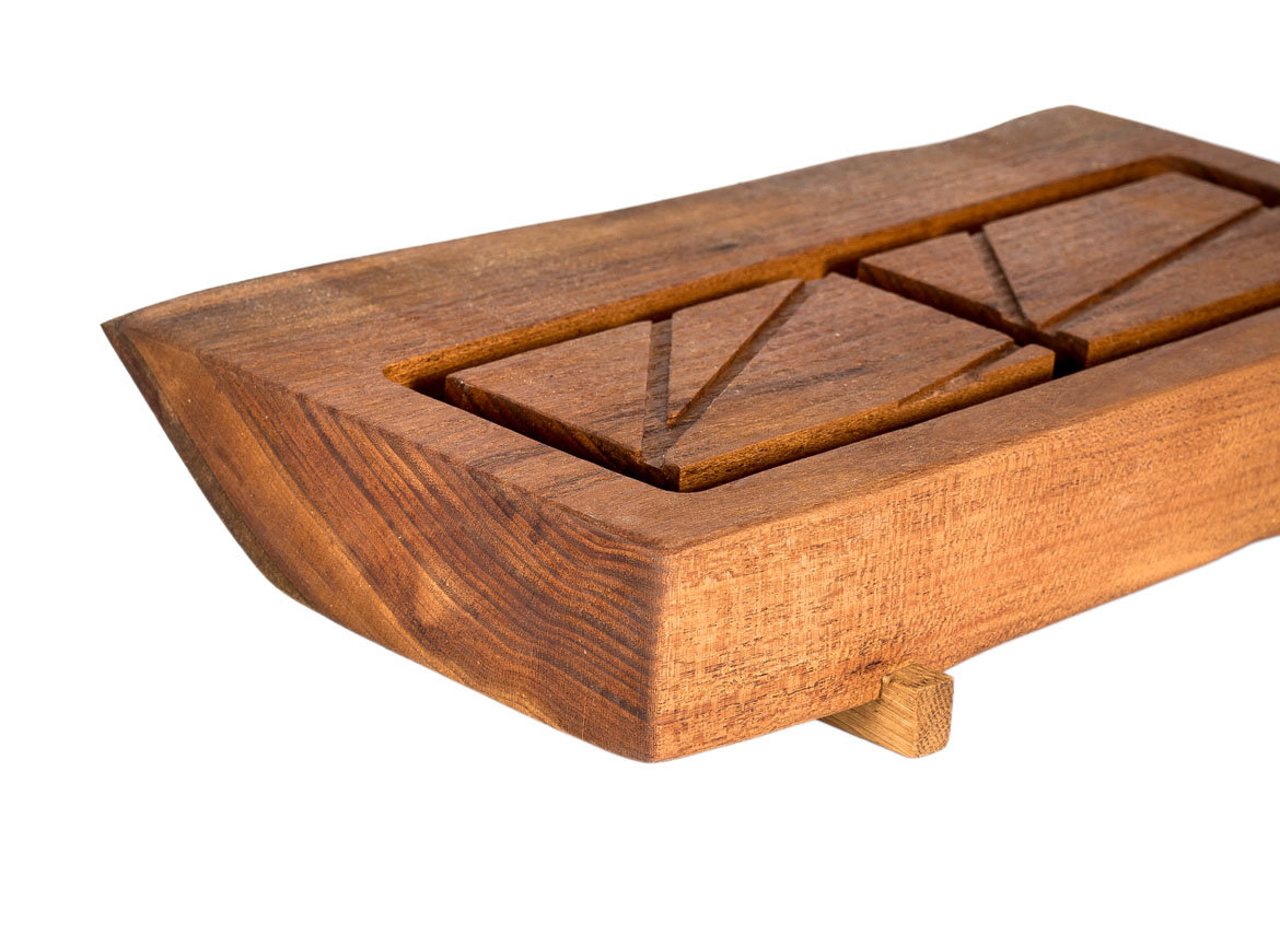 Author's handmade tea tray # 33887, wood