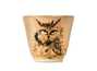 Cup # 33987, wood firing/ceramic/hand painting, 43 ml.