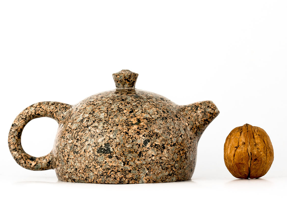 Teapot # 34201, stone,  Zhonghua Maifanshi, 210 ml.