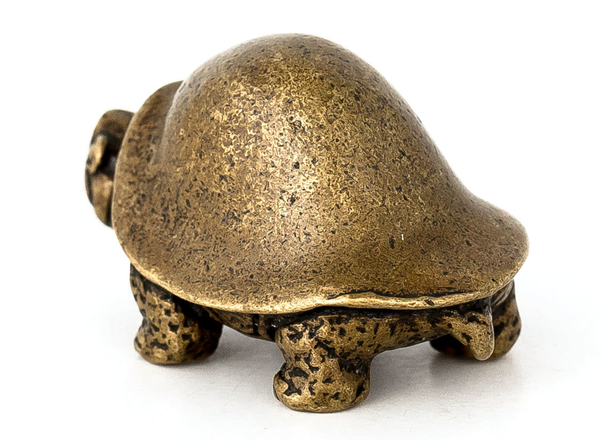 Tea Pet # 34228, turtle, bronze