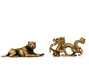 Набор фигурок # 34233 12 животных Китайского календаря бронза