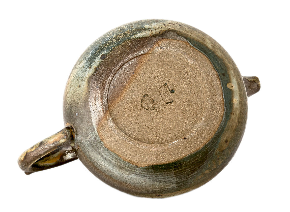 Чайник # 34317, дровяной обжиг/керамика, 200 мл.