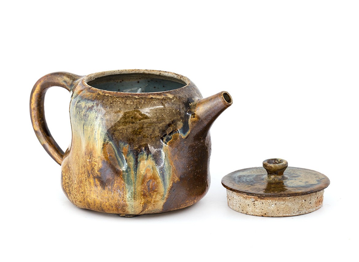 Teapot # 34318, wood firing/ceramic, 170 ml.