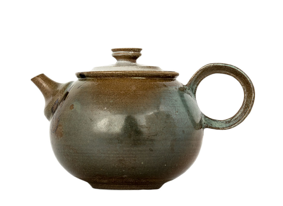 Teapot # 34328, wood firing/ceramic, 240 ml.