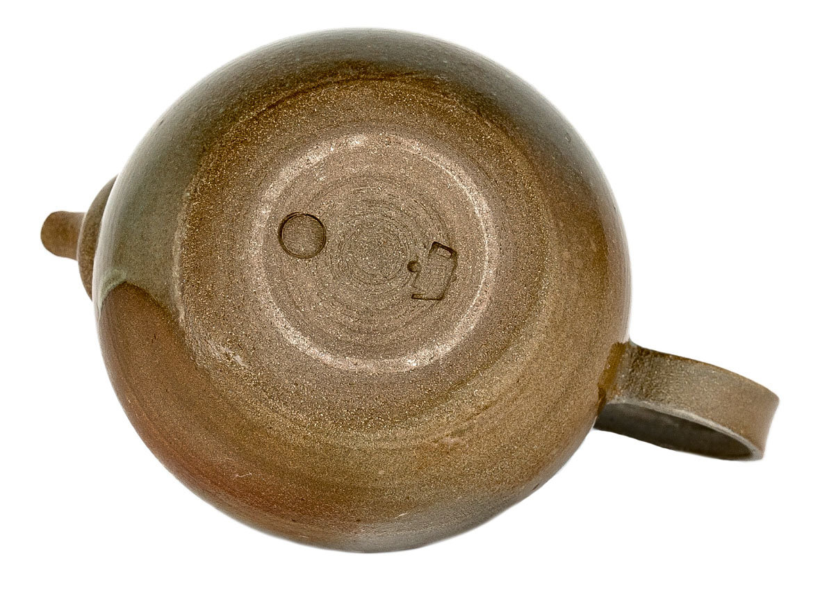 Чайник # 34328, дровяной обжиг/керамика, 240 мл.