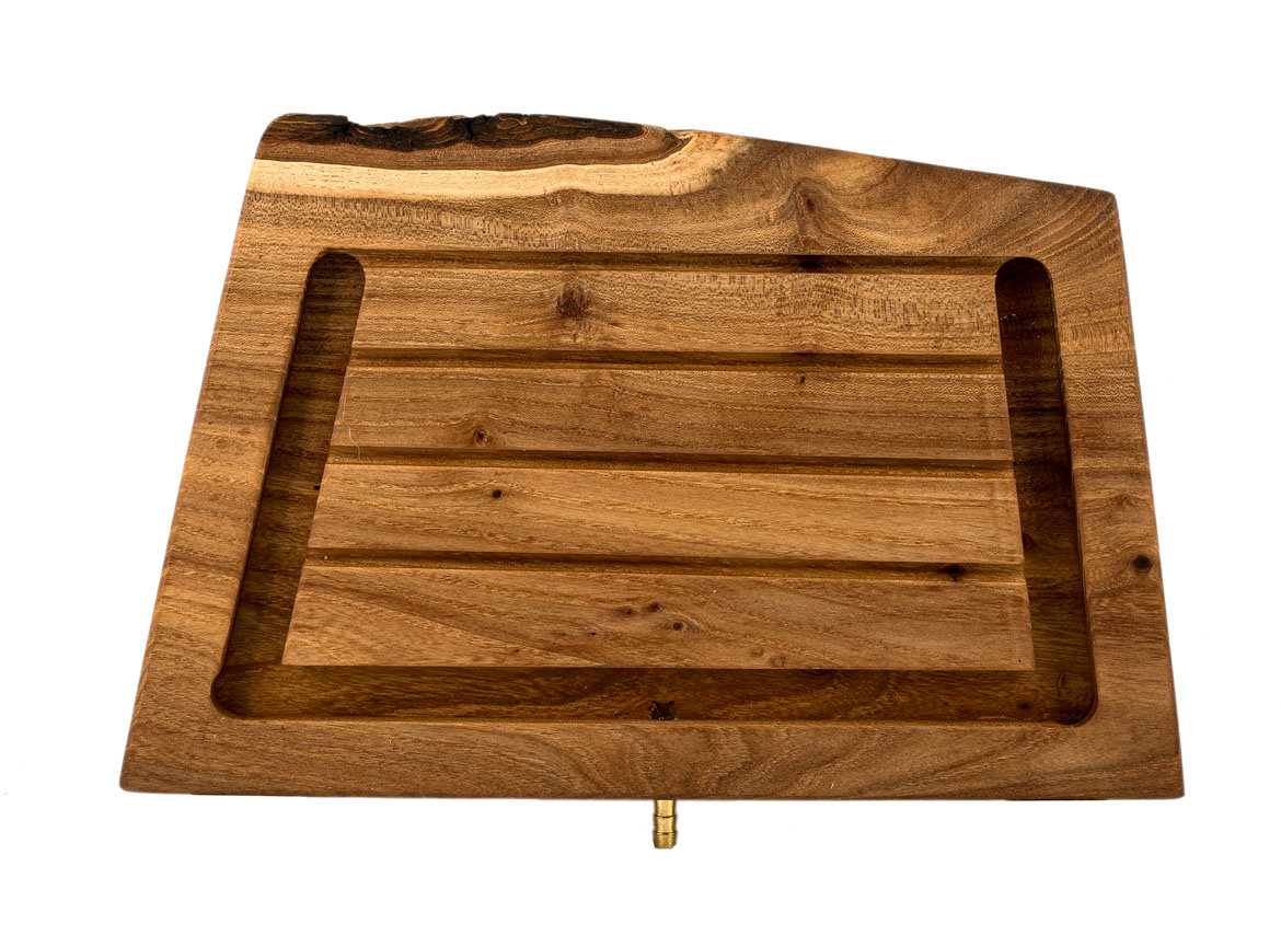 Author's handmade tea tray # 34819, wood