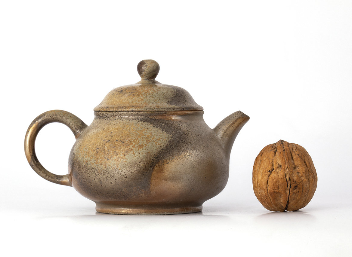 Teapot # 34877, wood firing/porcelain, Dehua, 185 ml.