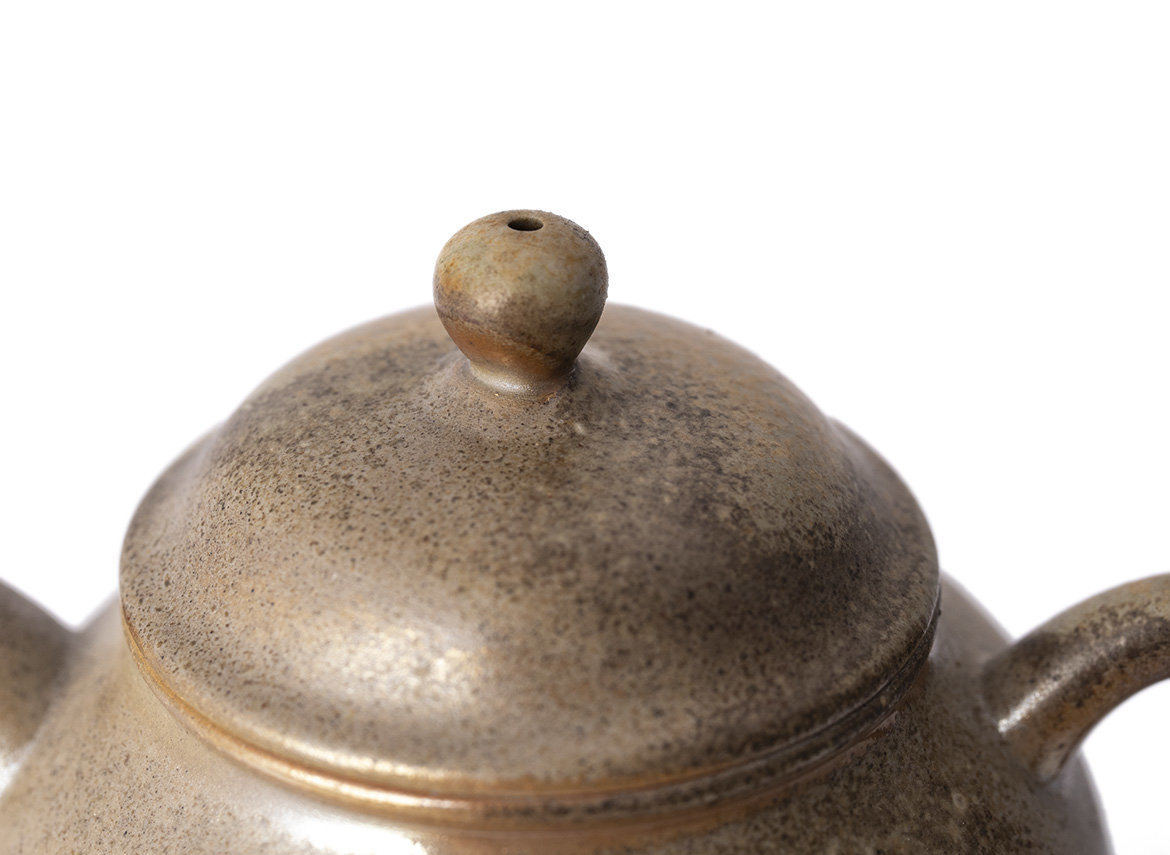 Чайник # 34877, дровяной обжиг/фарфор, Дэхуа, 185 мл.