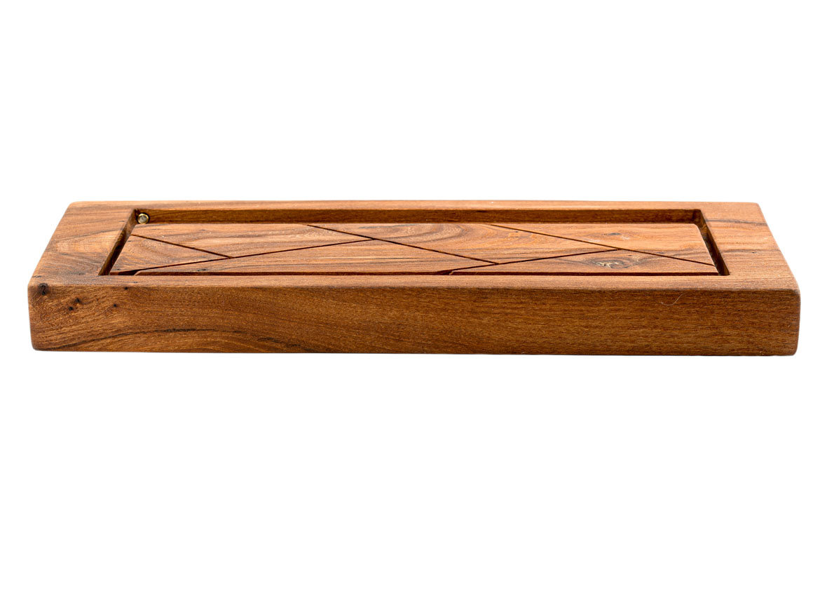 Author's handmade tea tray # 34904, wood