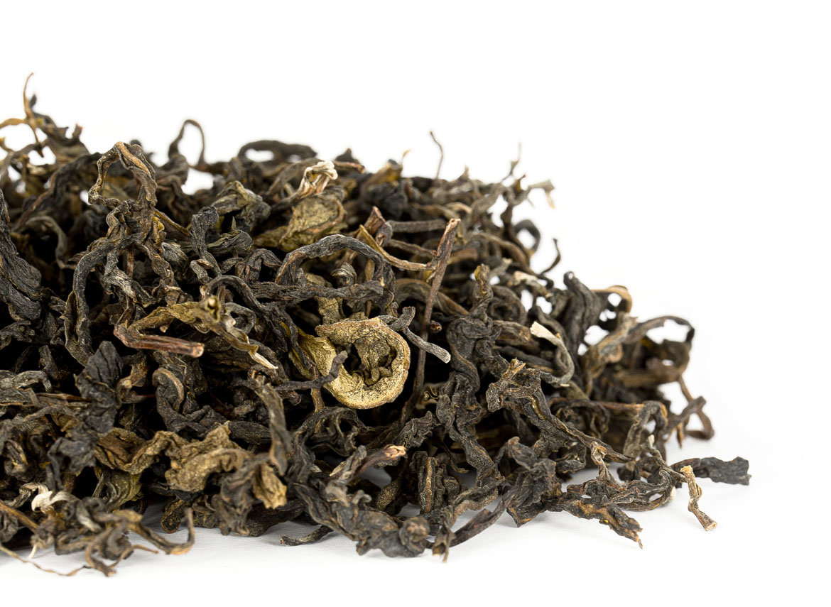 Thai green tea from wild tea trees (spring 2021)