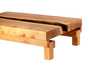 Author's handmade tea table # 34940, wood