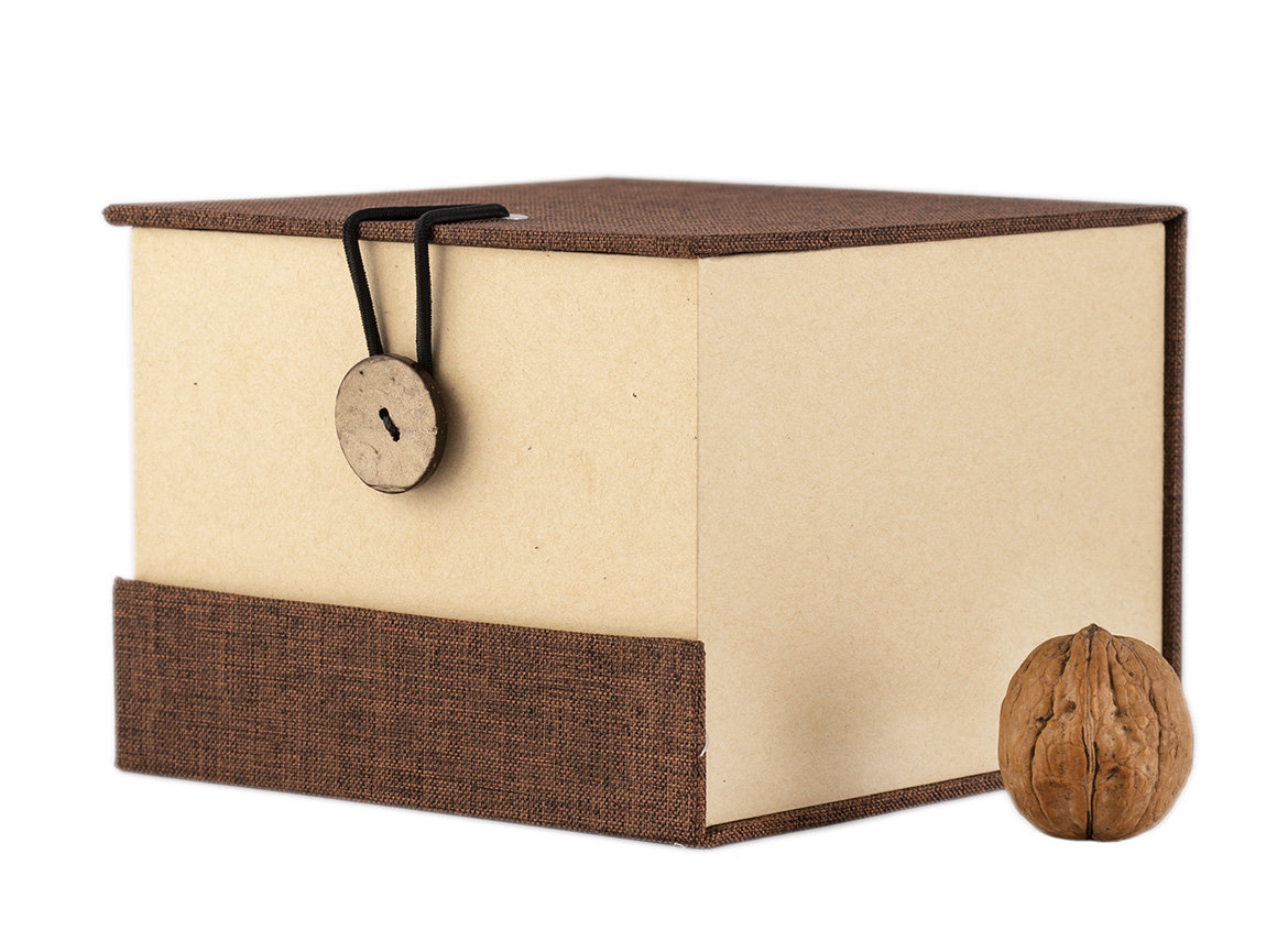 Подарочная коробка для чайников # 34944, Дерево/Ткань