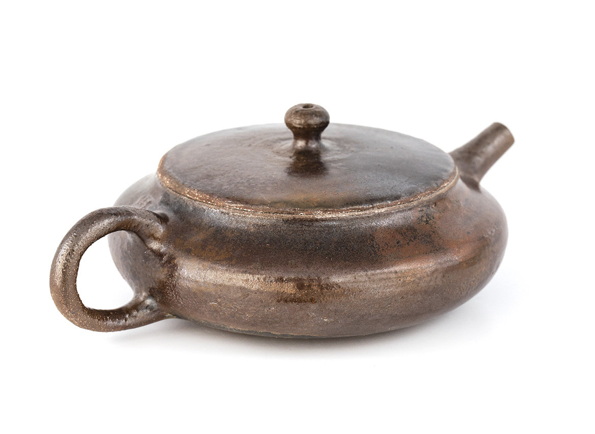 Teapot # 34987, wood firing/ceramic, 134 ml.