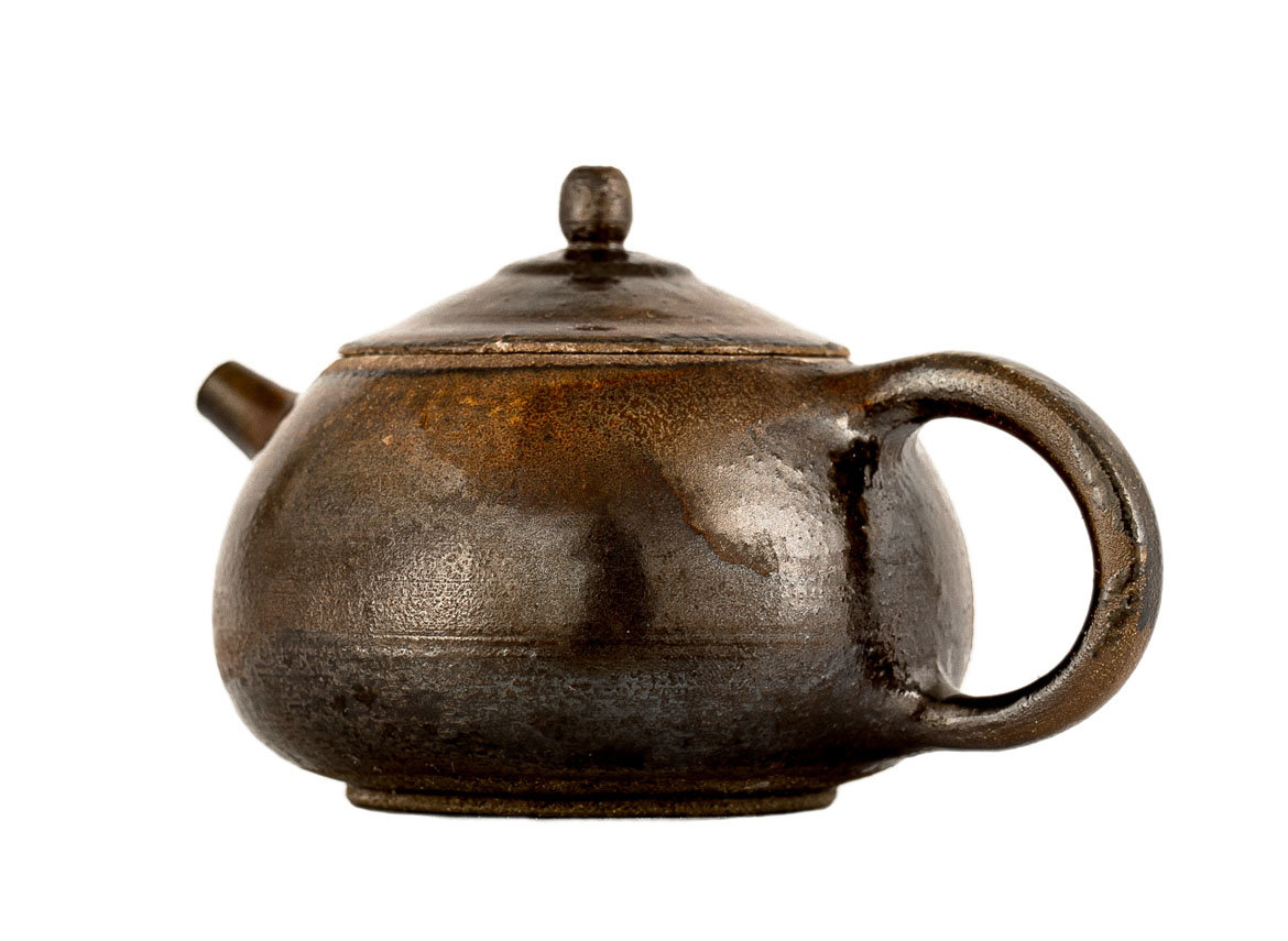Teapot # 34988, wood firing/ceramic, 184 ml.