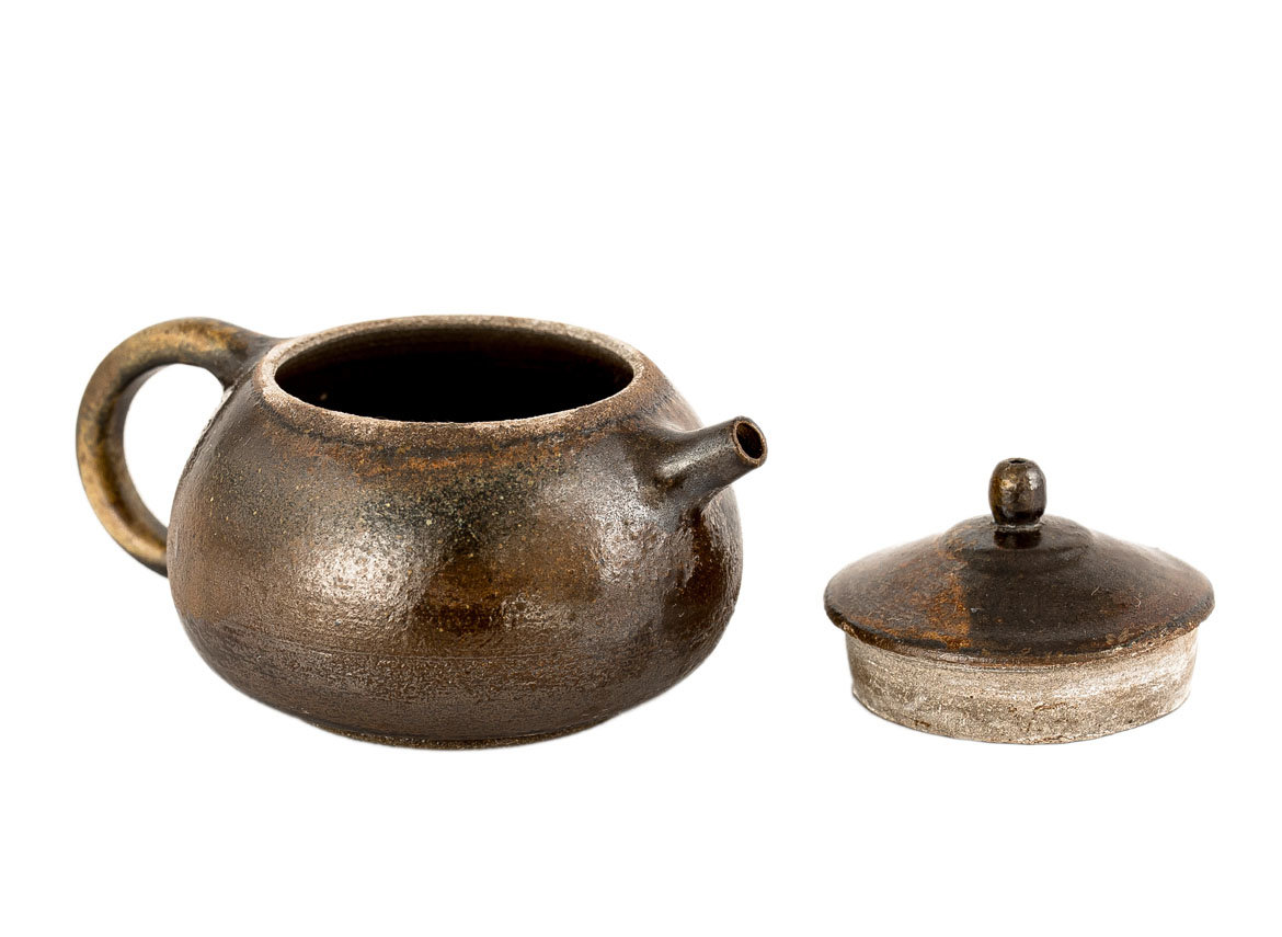 Teapot # 34988, wood firing/ceramic, 184 ml.