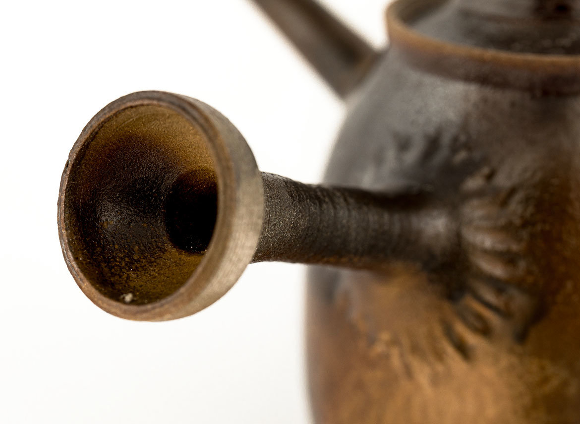 Teapot # 34989, wood firing/ceramic, 230 ml.