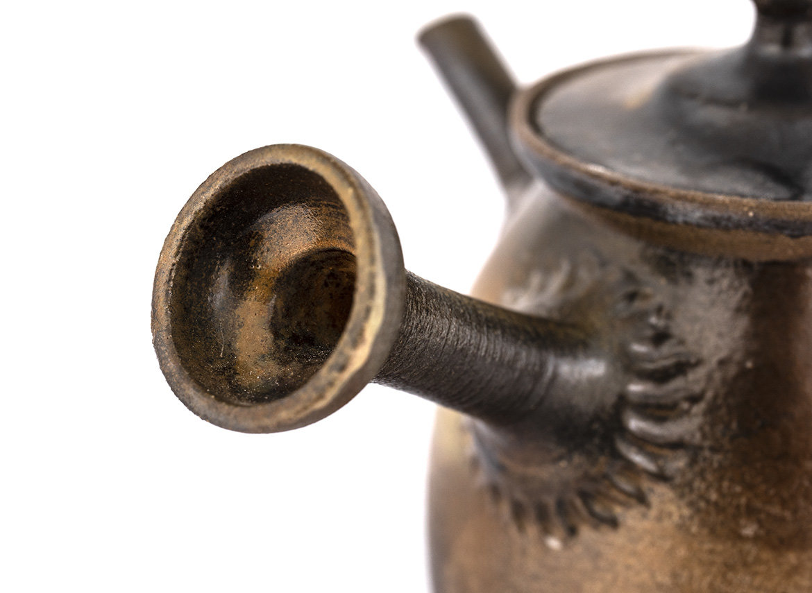Teapot # 34990, wood firing/ceramic, 210 ml.