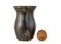 Сосуд для питья мате (калебас) # 35170, дровяной обжиг/керамика