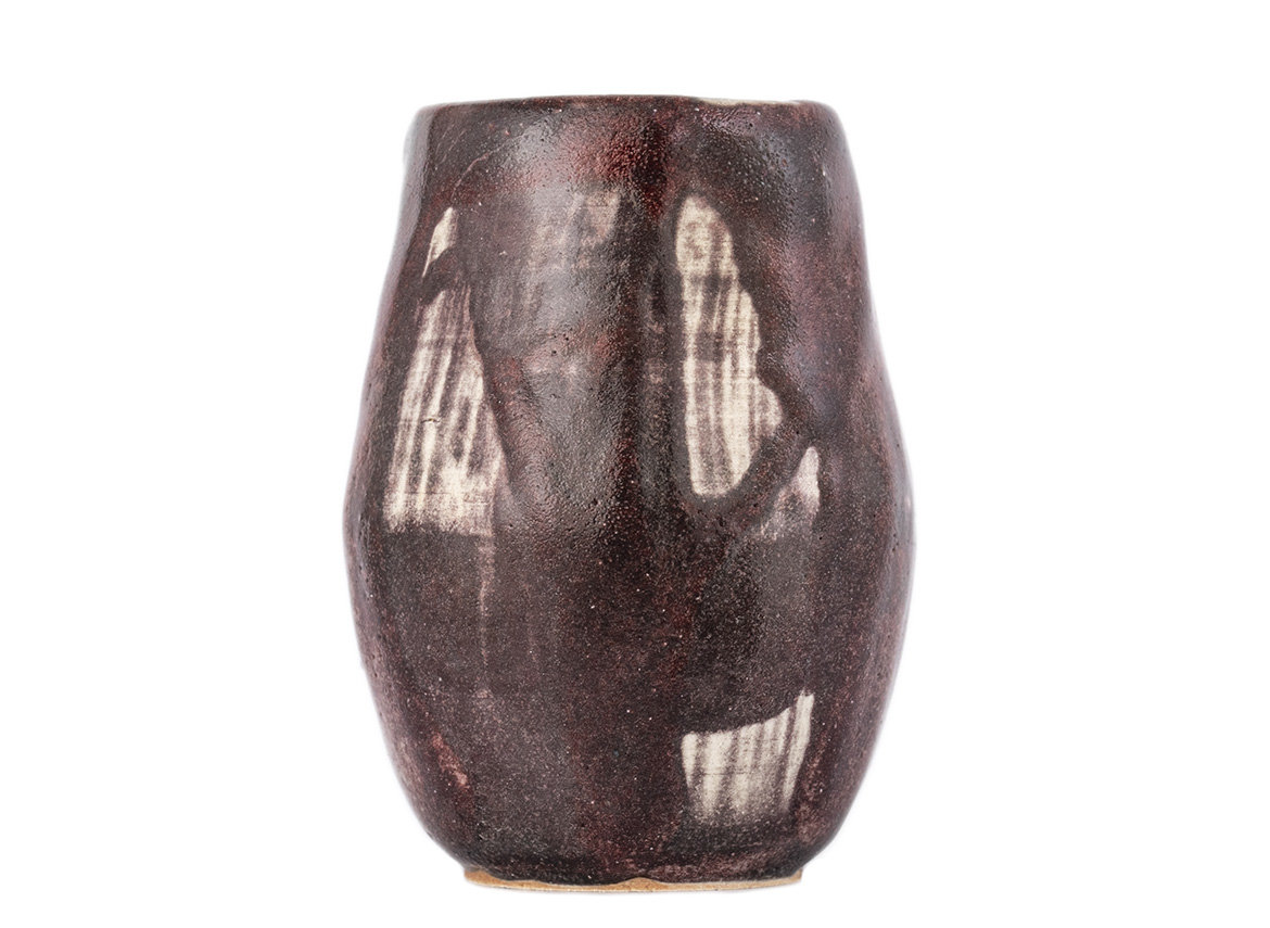 Vessel for mate (kalabas) # 35177, wood firing/ceramic